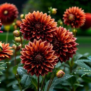 Георгин Маскарад купить по цене от 699р. в интернет-магазине «Посадика» с доставкой почтой в в Жуковкае и по всей России – [изображение №1].