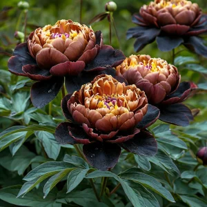 Пион Императорский Бал купить по цене от 419р. в интернет-магазине «Посадика» с доставкой почтой в в Жуковкае и по всей России – [изображение №1].