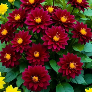 Георгин Вуцапо купить по цене от 327р. в интернет-магазине «Посадика» с доставкой почтой в в Жуковкае и по всей России – [изображение №1].